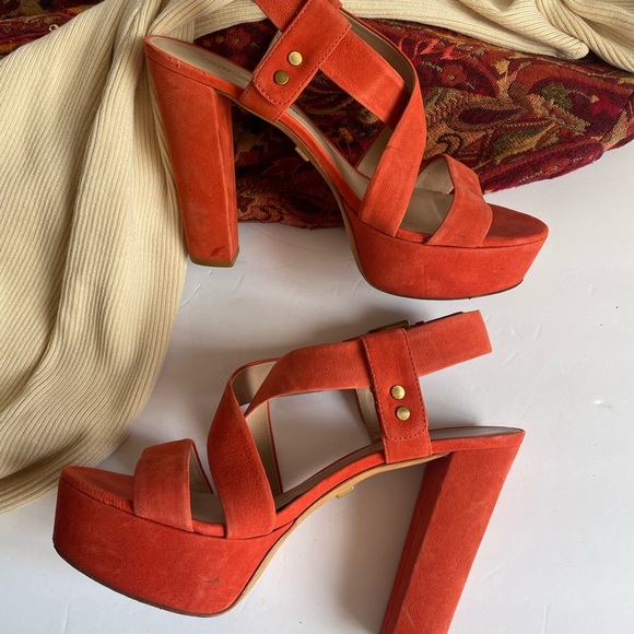 Pour La Victoire Coral Pump Heeled Sandals - Picture 3 of 13